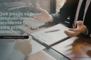 qué hacer después de un accidente