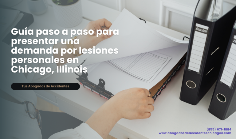 Guía paso a paso para presentar una demanda por lesiones personales en Chicago, Illinois