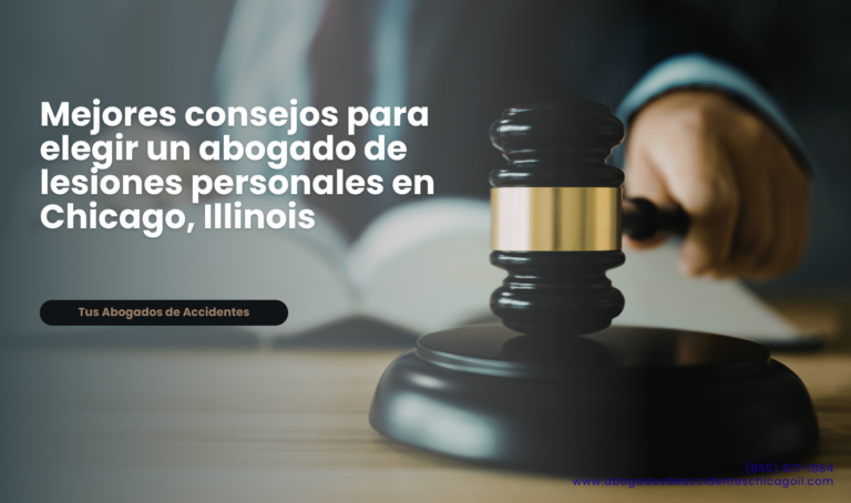 Mejores consejos para elegir un abogado de lesiones personales en Chicago, Illinois