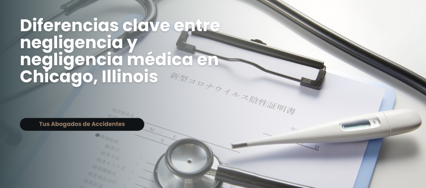 Diferencias clave entre negligencia y negligencia mรฉdica en Chicago, Illinois