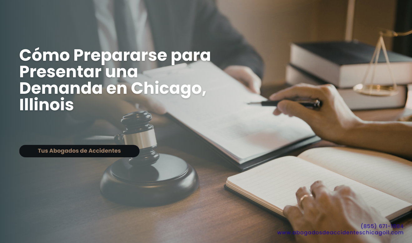 qué evidencia necesito para demanda Chicago